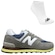 Kit Tênis New Balance 574 V2 + Meias - Masculino CINZA ESCURO