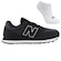 Tênis New Balance 500 V2 + Par de Meia - Masculino PRETO