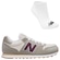 Tênis New Balance 500 V2 + Par de Meia - Masculino CINZA/MARROM