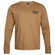 Camiseta New Era Manga Longa Muretz Cubos - Masculina CAQUI