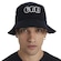 Chapéu Bucket Baw Hat Bawbble Letter - Adulto PRETO