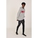 Blusão De Moletom Mitchell & Ness Fechado Com Capuz Branded - Masculino CINZA ESCURO