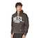 Blusão De Moletom Com Capuz NBA Brooklyn Nets - Masculino CINZA