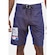 Bermuda Boardshort NBA Gradient - Masculina PRETO