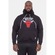 Blusão De Moletom Com Capuz NBA Plus Size Com Feltro Logo Chicago Bulls Preto - Masculina PRETO
