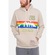 Blusão De Moletom Mitchell & Ness Canguru Denver Nuggets Dikembe Mutombo - Masculino BEGE
