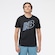 Camiseta New Balance Accelerate Print - Masculina PRETO/AZUL