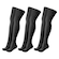 Kit Meiões Penalty Matís VIII - 3 Pares - Adulto PRETO