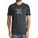Camiseta Hurley Hard Sm24 - Masculina PRETO