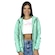 Jaqueta Corta Vento com Capuz Wss Light Cidra Ink Web Ii - Feminina VERDE
