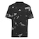 Camiseta adidas Brand Love - Infantil PRETO/BRANCO