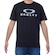 Camiseta Oakley O-Bark Ss Tee - Masculina PRETO