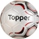 Bola de Futebol de Campo Topper Maestro Pro Costurada BRANCO/VERMELHO