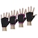 Kit de Luvas de Musculação Hidrolight Neoprene - 4 Pares - Adulto MARROM/ROSA