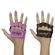 Kit Palmar Hidrolight para Musculação Mini Palma - 2 Pares - Adulto MARROM/ROSA