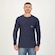 Camiseta Nicoboco Manga Longa Shadow - Masculina AZUL ESCURO