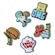 Kit Jibbitz Bob Esponja Pack - 5 Unidades - Unissex BRANCO