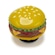 Jibbitz Mini Hamburger 3D - Unissex BRANCO