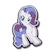 Jibbitz My Little Pony Rarity - Unissex BRANCO