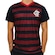Camisa do Flamengo Retro 2019 Bicampeão Libertadores Braziline - Masculina VERMELHO/PRETO