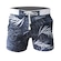 Sunga Bermuda Shorts Grigo Collection Hawaii Jeans AZUL