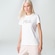 Camiseta Fila Basic Outline - Feminina Off White