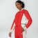 Agasalho Fila Ribbed Dna - Feminino VERMELHO