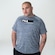 Camiseta Fila Sport Melange Plus - Masculina AZUL