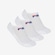 Meia Cano Curto Fila Tripack Light - Unissex BRANCO