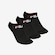 Meia Cano Curto Fila Tripack Light - Unissex PRETO