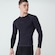 Camiseta Manga Longa Fila Performa Eco - Masculina PRETO