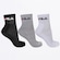 Meia Cano Médio Fila Tripack - Unissex BRANCO