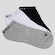 Kit Meia Soquete Oakley Show - 3 Pares - Unissex BRANCO