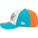 Boné Aba Curva New Era 59Fifty Fitted Low Profile Miami Dolphins Sideline 2023 - Fechado - Masculino BRANCO/LARANJA