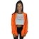 Jaqueta Corta Vento WSS Light Bali - Feminina LARANJA
