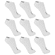 Kit Meias Cano Curto Mormaii Básica - 9 Pares 38 ao 43 - Masculina BRANCO
