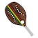 Raquete de Beach Tennis Sexy Rasta Woody Gt - Adulto MARROM