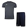 Kit Penalty: Camiseta X + Calção - Masculino CINZA/AZUL ESC
