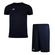 Kit Penalty: Camiseta X + Calção - Masculino PRETO/AZUL ESC