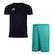 Kit Penalty: Camiseta X + Calção - Masculino VERDE/PRETO