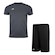 Kit Penalty: Camiseta X + Calção - Masculino CINZA/PRETO