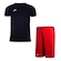 Kit Penalty: Camiseta X + Calção - Masculino PRETO/VERMELHO