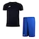 Kit Penalty: Camiseta X + Calção - Masculino AZUL/PRETO