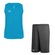 Kit Camiseta Regata Penalty X + Calção Penalty X - Masculino CINZA CLA/AZUL