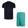 Kit Camiseta Penalty X + Bermuda Penalty X - Masculino VERDE/PRETO