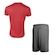 Kit Penalty: Camiseta X + Calção - Infantil VERMELHO/CINZA