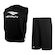 Kit Colete Penalty Futebol + Calção Penalty X - Infantil PRETO