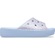 Chinelo Crocs Classic Plataform Glitter Slide - Feminino AZUL