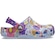 Sandália Crocs Classic Retro Floral Clog T - Infantil AZUL
