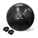 Kit Bola de Pilates Muvin - 65Cm + Luvas Musculação - Adulto PRETO